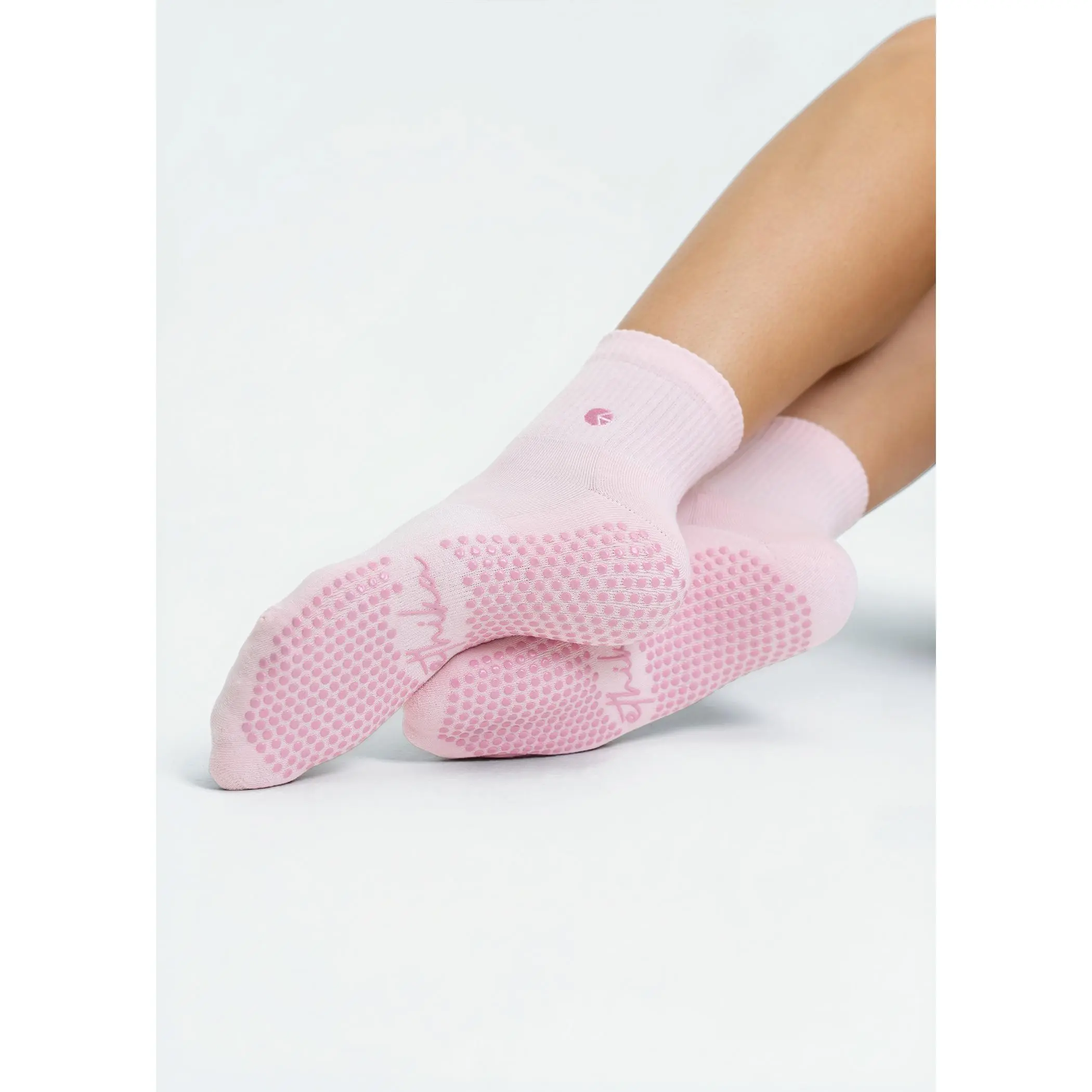 Rose Quartz Sock | Pilates Sock