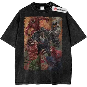 Venom Shirt, Carnage Shirt, MCU Avengers Comics Shirt, Vintage Tee 45733 1412