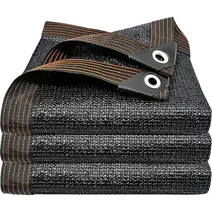 90% Shade Cloth, Dog Kennel Shade Cover, 6.6 x 6.6 FT Sturdy Durable Sunblock Shade Mesh Tarp with Grommets for Patio Plants Greenhouse Chicken Coop Porch