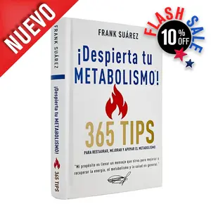 Frank Suarez ¡Despierta tu Metabolismo! 365 Tips for Restoring Enhancing and Supporting Metabolism Interactive Education High-Quality Design Limited Edition Perfect Gift Salad Fitness