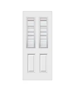 RSL Azure 8 x 36 Glass and Frame - 1" Insulated Glass, Easy to Paint, Improved Frame Material, 4/5 Privacy Rating, Includes Screws & Plugs