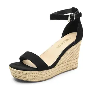 Dream Pairs Women's Open Toe  Wedge Sandals