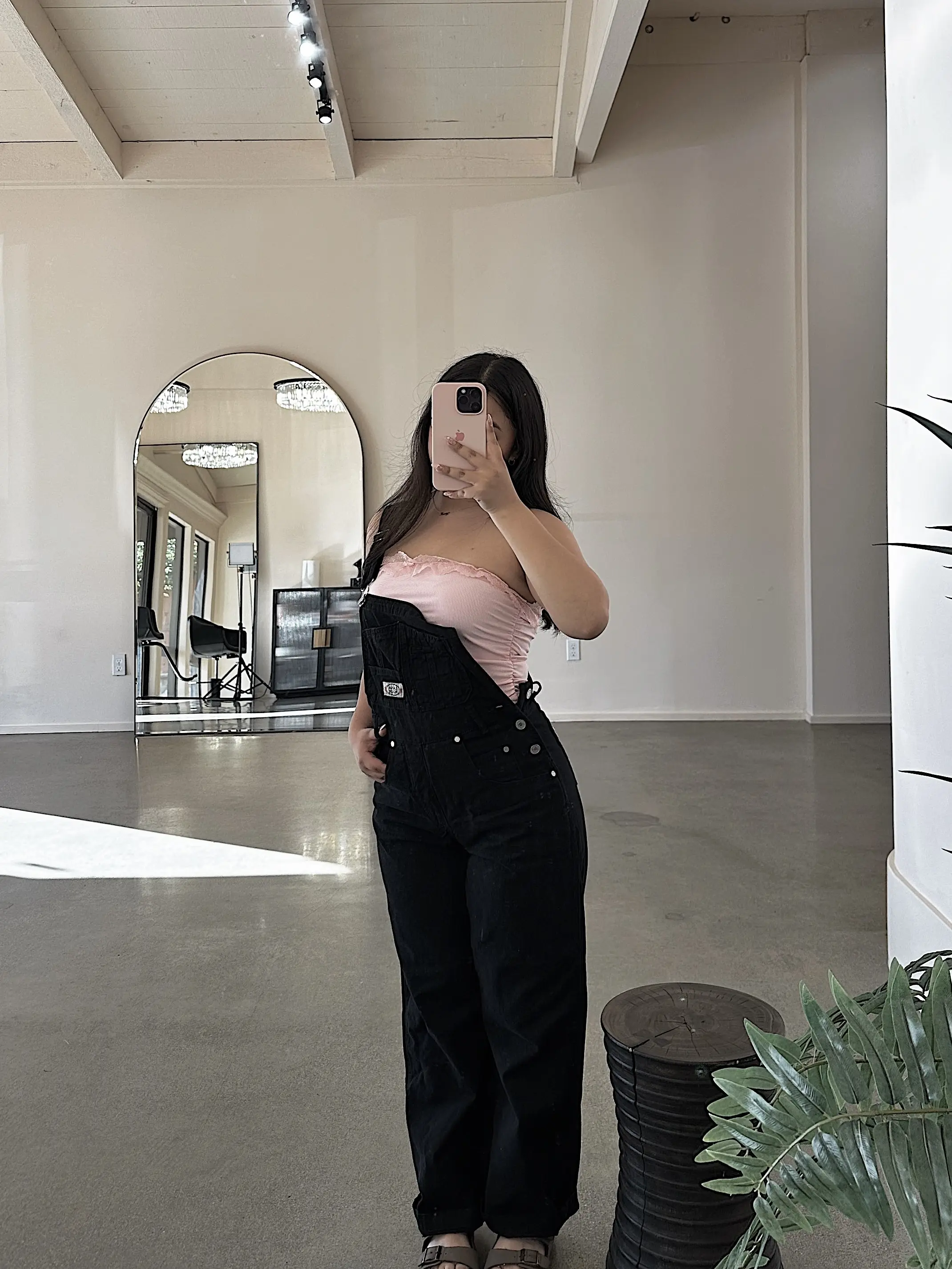 90'S RETRO UTILITY DENIM TWILL OVERALLS