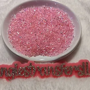 3mm Diamond Snowglobe Tumbler Filler – Pink | Sparkle Flow