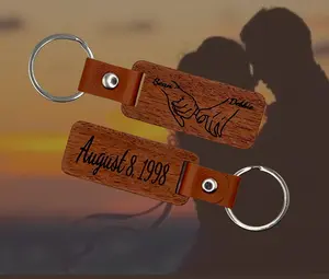 Personalized Anniversary Keychain