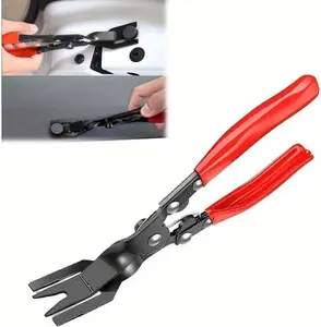 Auto Door Upholstery Panel Clip Removal Pliers Heavy Duty Plastic Rivet Snap Retaining Ring Remover for Automotive Repair Tools for Men