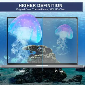 3-Piece 11.6 Inch Anti-Glare Screen Protector 5H Hardness Matte Plastic for HP Dell Sony Samsung Lenovo Acer Razer Gateway Chromebook Laptops Tablets