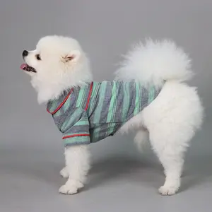 Striped Pattern Pet Shirt, Soft and Comfortable Dog Shirt, Pets Clothes for Small Dogs Cats, Pet Supplies