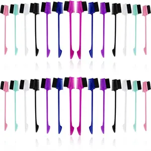 3 in 1 Hair Edge Brush Double Sided Hair Comb Pack Smooth Brush Comb Grooming