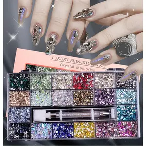 DH079 Multi-color mix-shape Rhinestone Set - 20 colors