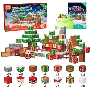 Timextome Magnetic Building Blocks-100/150/200PCS Magnetic Blocks Magnetic STEM Montessori Children Sensory Toys 4-8 Years Boys Girls Valentine's Day Birthday Gift,