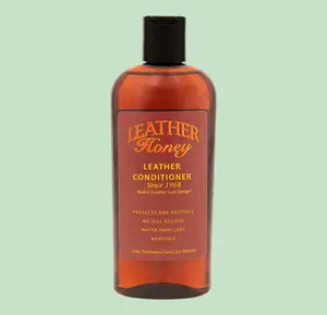 Leather Honey Leather Conditioner Since 1968 for All Leather Items Auto Furniture Shoes Purses Tack Non Toxic Made in USA 8 Fl Oz Pack of 1 Water Repellant Formula