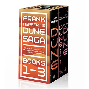 Frank Herbert's Dune Saga 3-Book Boxed Set: Dune, Dune Messiah, and Children of Dune