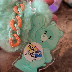 Extra Large Keychains with Swear Bears Design - Perfect for Bag Charms and Keychains