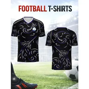 2026 New Men's Football T-shirt, Argentina Away Jersey, V-neck Top, Jersey Shirts, Quick-drying Material Comfortable and Breath, Suitable for Team Matches, Training, Sports, Spring and Summer Season 9