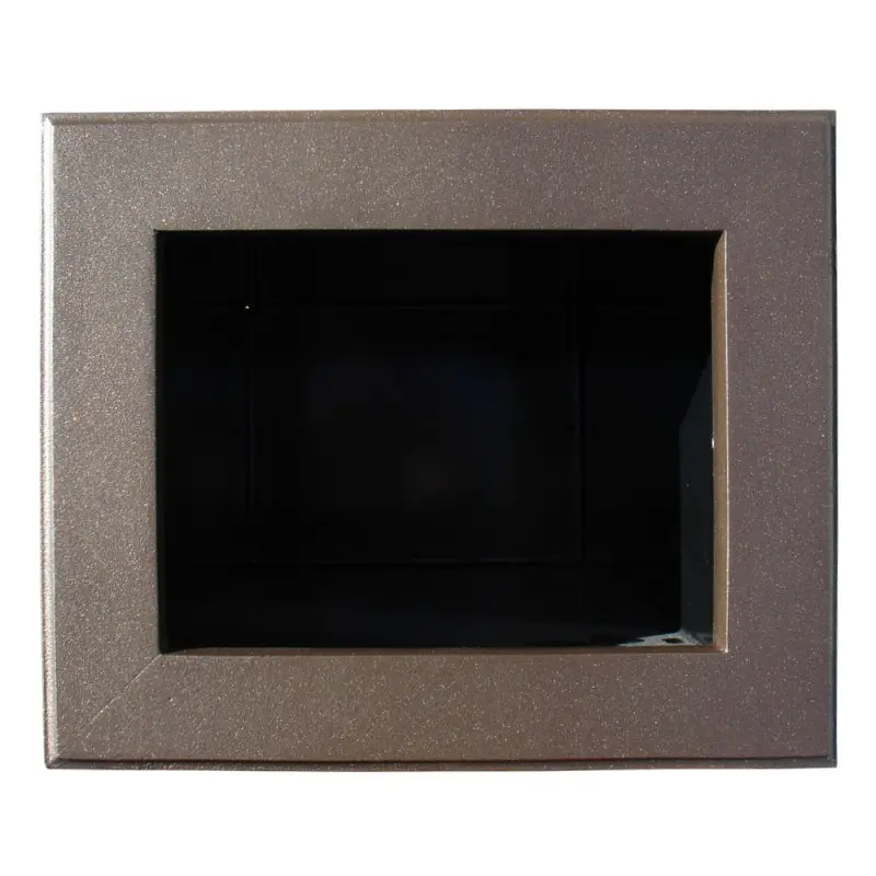 212 MAIN Bronze Manchester Newspaper Holder - 17 in, Aluminum Frame, Mailbox-Matching Organizer with Mounts, Racks, 9"x6.75"x15" Size, Steel Insert, Powder Coated Construction, Matches Manchester Column Mount