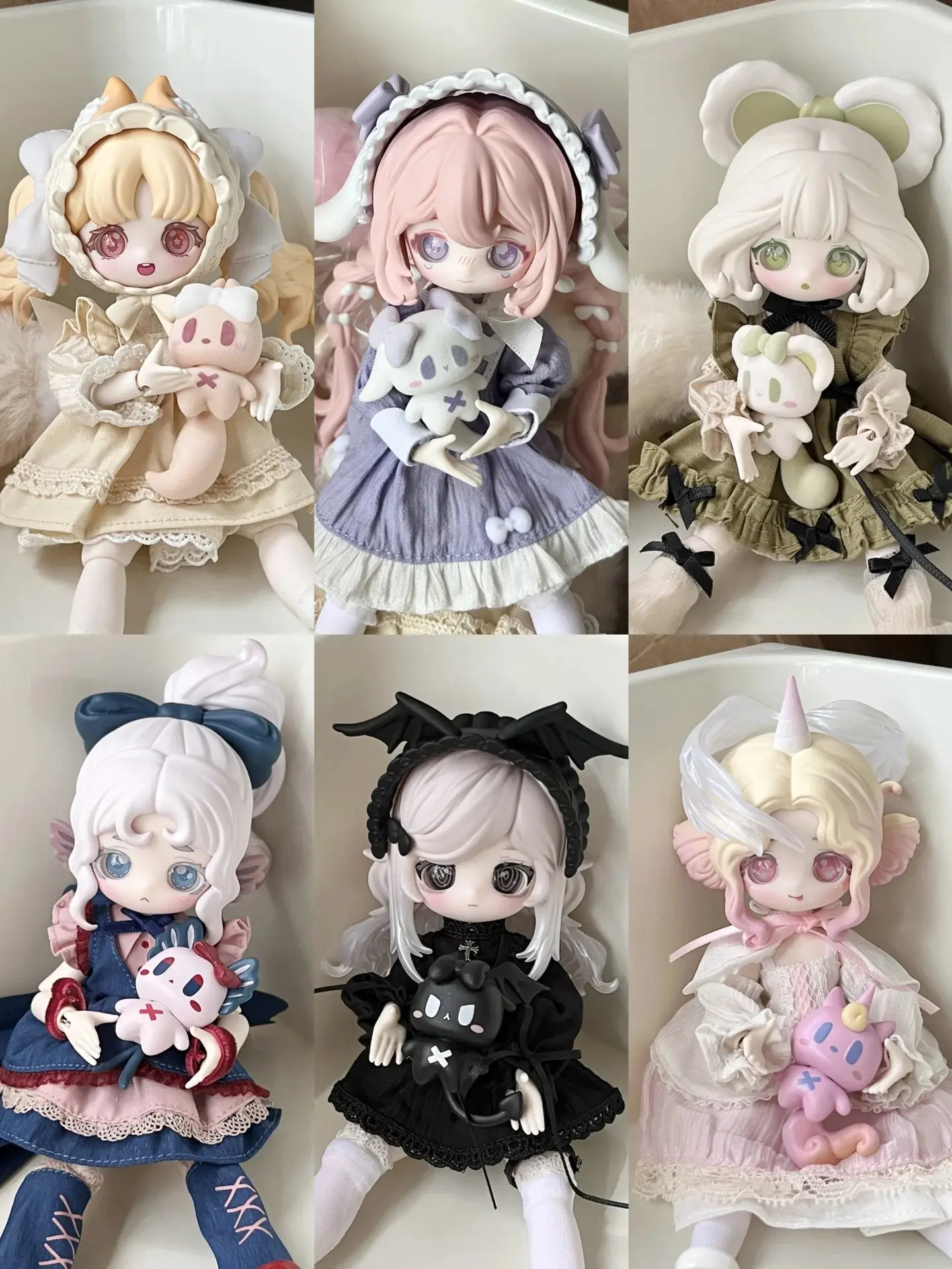 The Luluelf Story Series BJD Blind Box Figure – Elegant Fantasy Ball-Jointed Doll, Exquisite Art Collectible Toy with Detailed Outfit, Perfect Gift for Girls, Friends & BJD Lovers