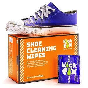Shoe Wipes Individually Packaged (100 Pack)