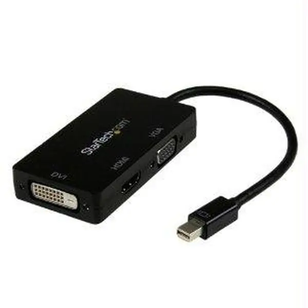 Startech Mini DisplayPort Multi-Output Adapter, for PC/Mac with Matching Input Port, to Connect to HDMI, VGA, or DVI Displays
