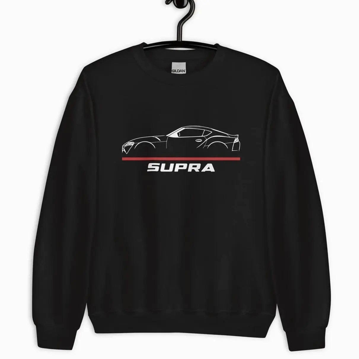 Supra GR 2020 JDM Car Owners Birthday Gift Silhouette Unisex T-Shirt Sweatshirt Hoodie, Classic Car Enthusiast and Fans