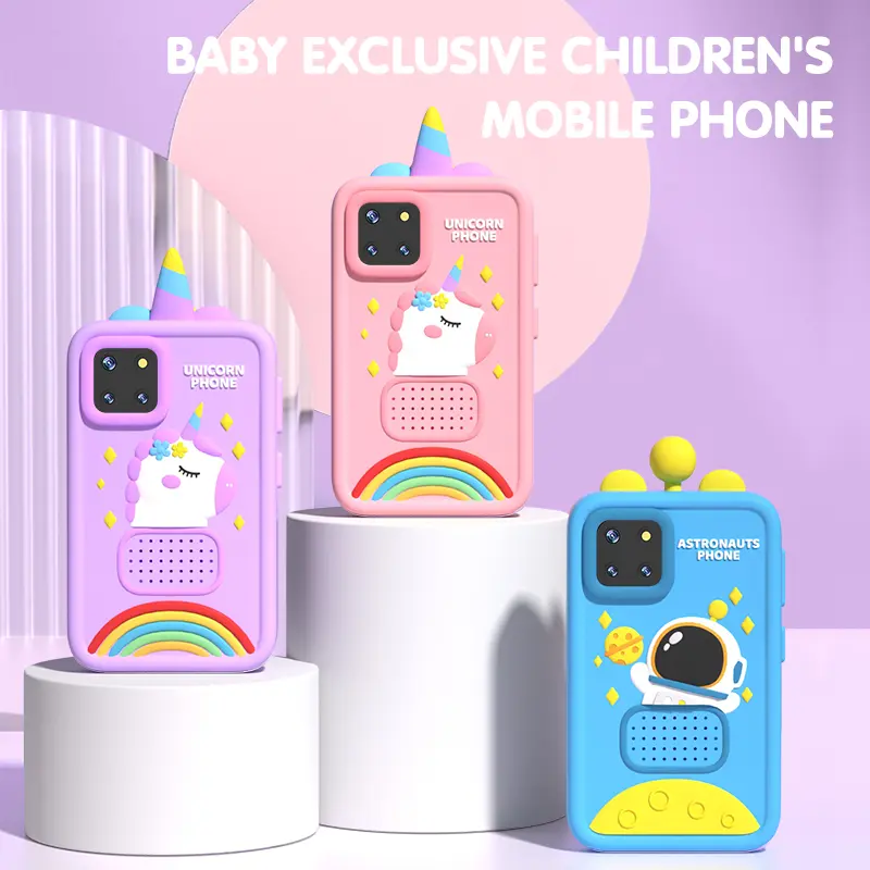 SmartyToys P2 Fun Smart Toy Phone P2  2.8” IPS HD Screen, Dual Camera, Educational Games, Type-C Charging, 8GB Card, No Wi-Fi