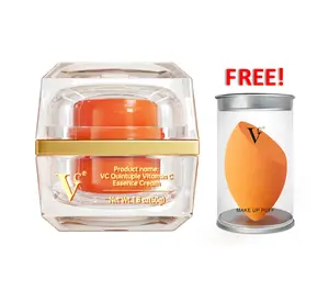【VC】5x Vitamin C Miracle Cream  Anti-Wrinkle + Brightening + 24H Hydration | All-in-One Youth Glow Skincare Skin Repair Comfort Moisturizers Hydrate Moisture
