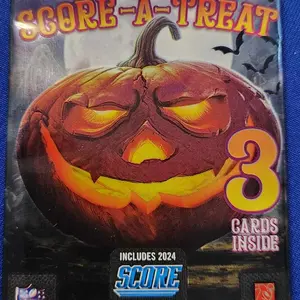 Score 2024 Score A Treat NFL Trading Cards Pack of 3 - Unopened 3 Cards Featuring Teams from All Divisions for Collectors