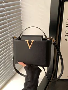 Women's Fashion Commuter Solid Color Handbag, Portable Versatile Shoulder Bag, Trendy High-Quality Crossbody Bag for Dating Shopping Gifts Work, Fashionable Shoulder Bag