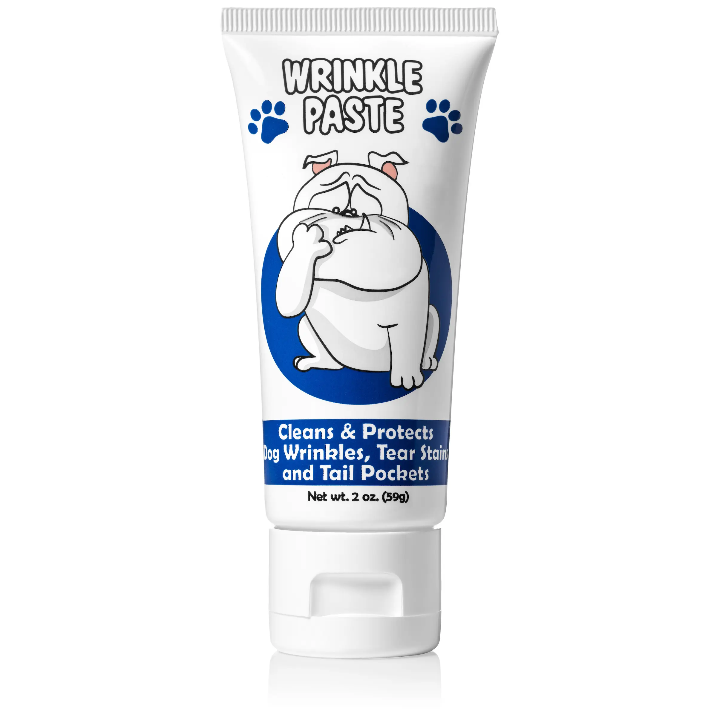 Squishface Wrinkle Paste for Dogs – Bulldog, French Bulldog & Pug Wrinkle Cream for Tear Stains, Skin Fold Irritation, Dirty Wrinkles