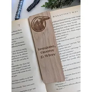 House Ravenclaw - Harry Potter Inspired Wooden Bookmark