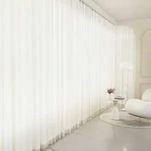 Solid Color Window Screening, Modern Simple Window Curtain, Window Drapes for Home Living Room Bedroom, Home Decor, Decoration Items