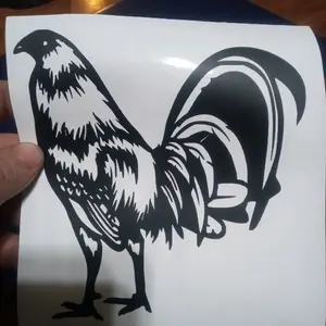 Gamefowl, Blue Collar decal #4 for cars or trucks