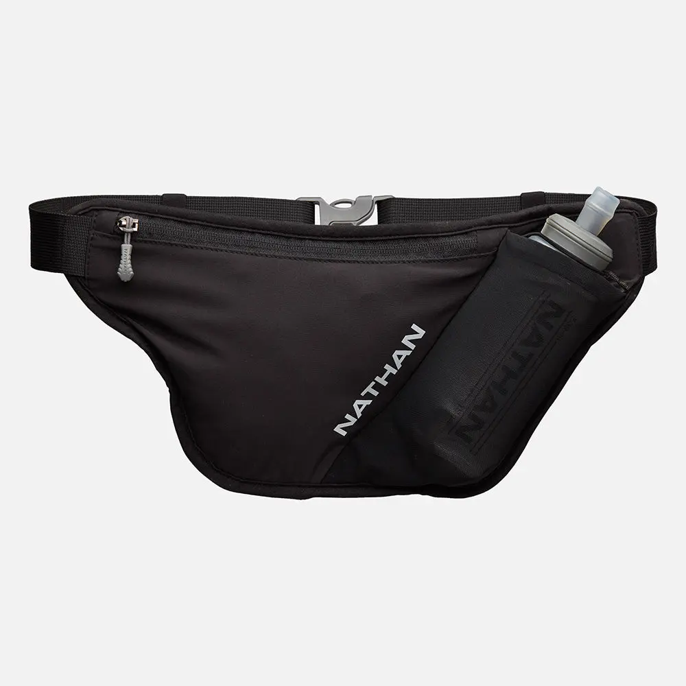NATHAN Pinnacle FeatherLite Adjustable Hydration Waist Pack - Lightweight Men's Belt Bag with 18oz Soft Flask, Secure Buckle Closure, Durable Pouch Holder, Adjustable Waist Pack, Lightweight Waist Bags