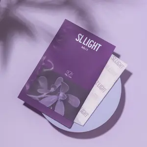 SLLIGHT Belly Patch 5.0, 1 Box 5ea | Heat-Activated Patch for Smoother-Looking Bell | With Six Active Ingredients | Gift for Women | Korean Body Care