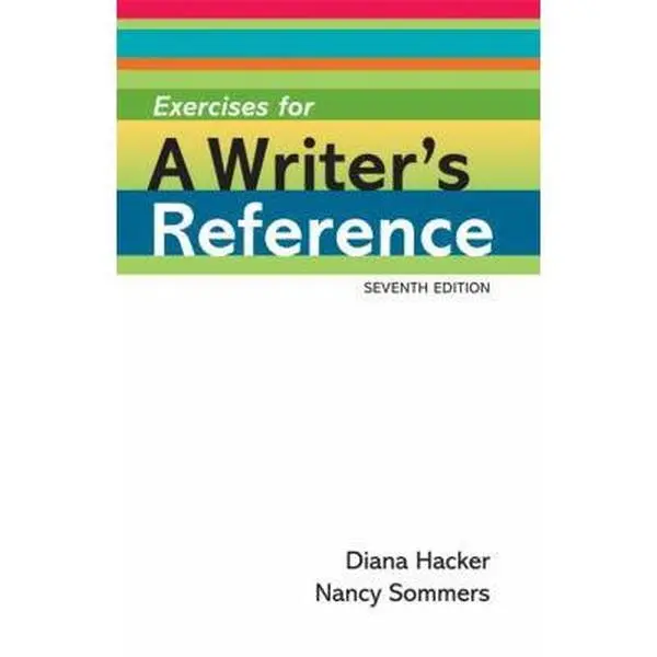 USED Book - Exercises for A Writer's Reference Compact Format by Diana Hacker (Paperback) - english