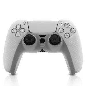 PS5 Controller Skin, Anti-Slip Silicone PS5 Controller Case Cover Clear