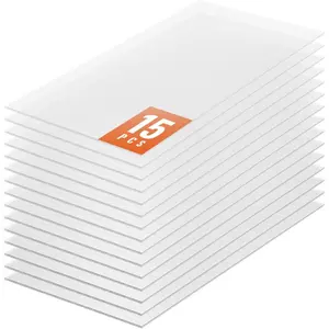 VEVOR 14 Pack Polycarbonate Greenhouse Panels, 2' X 4' X 0.32'' Roof Panels Sheets, Waterproof UV Protected Corrugated Plastic Roofing, Impact Resistance Clear Roofing Sheets for Greenhouse/Garden