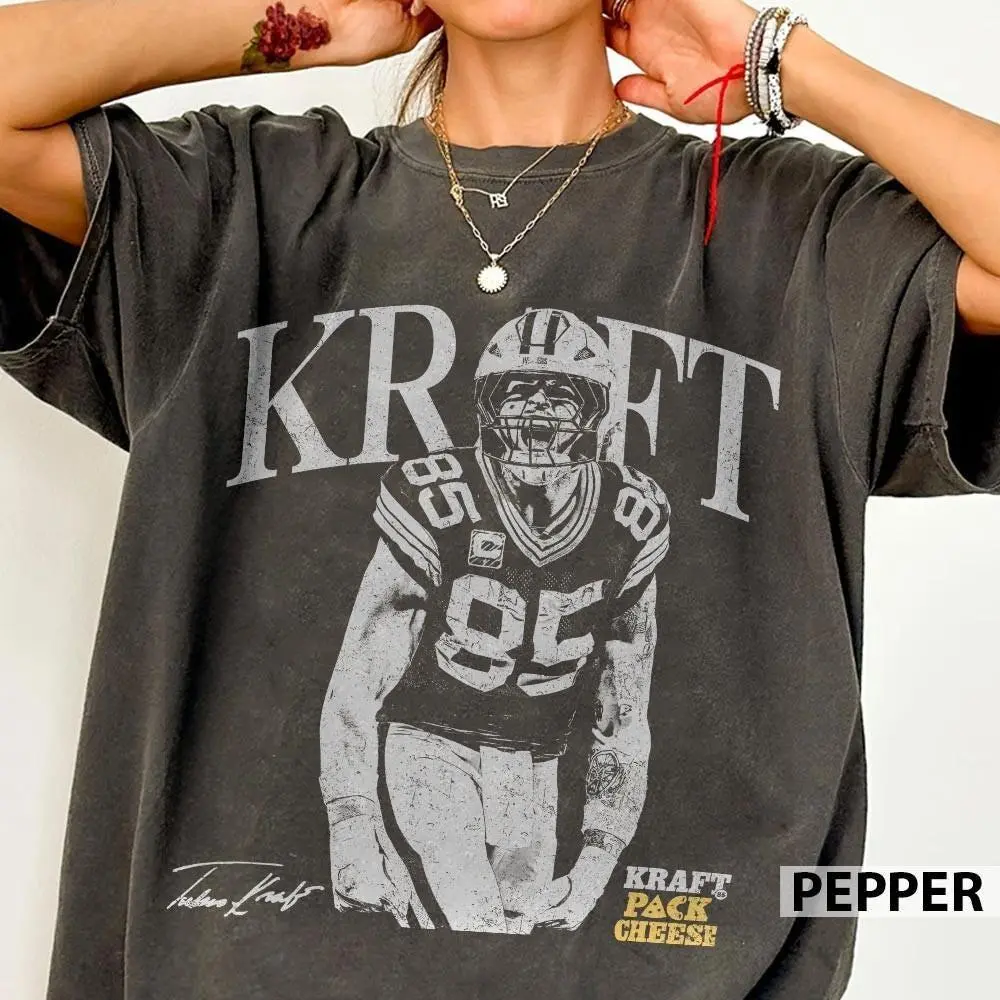 Comfort Colors Tucker Kraft Football T-Shirt, Tucker Kraft Game Day T-Shirt, Tucker Kraft Football Shirt, Game Day Gift For Football Fans