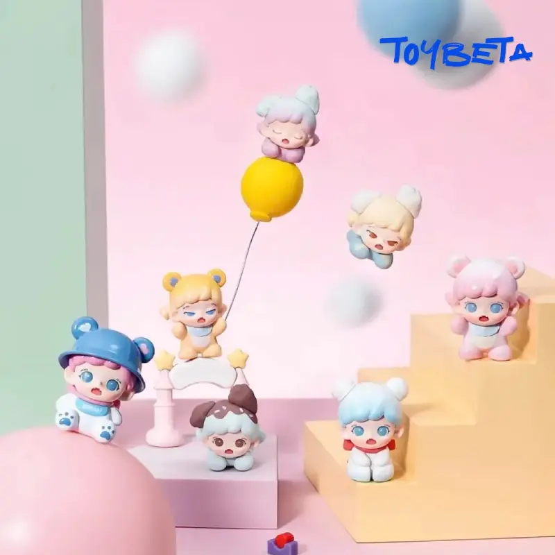【TNTSpace】Zoraa Tiny Kindergarten Mili Series Cute Collectible Blind Bag & Pack Figurine, Blind Pack
