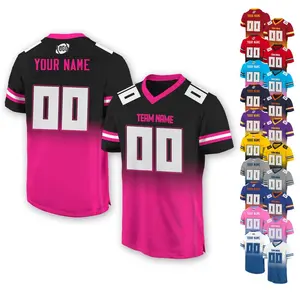 Personalized Team Name & Number Football Jersey Custom, Custom Football Jersey Shirt American Football Fan Game Day Outfit