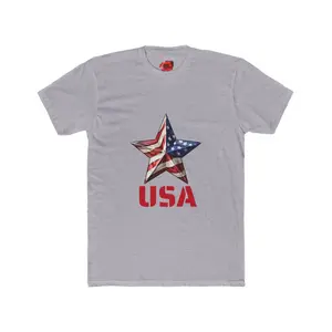 Comfy Top: Premium Fitted Short Sleeve Print Tee for Men's Summer Workout, Medium - Shortsleeve Casual Menswear