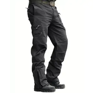 Men Wear And Scratch Resistant Field Pants Outdoor Mountaineering Camping Multi Pocket Cargo Work Pants Daily Commuting Work Seasonal Pants Team Work Rip Resistant Pants Comfortable Stretch Fabric Suitable For Hiking Fishing Outdoor Tas