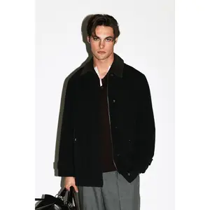 Brentwood Suede Collar Barn Jacket