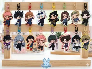 Sorcerer Inspired Colorful Acrylic Keychains