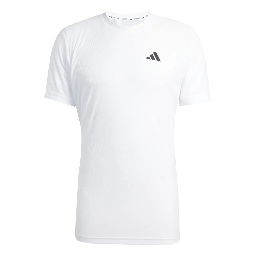 adidas Mens Pro Climacool+ Freelift Tennis Casual Tops Casual Lightweight - White