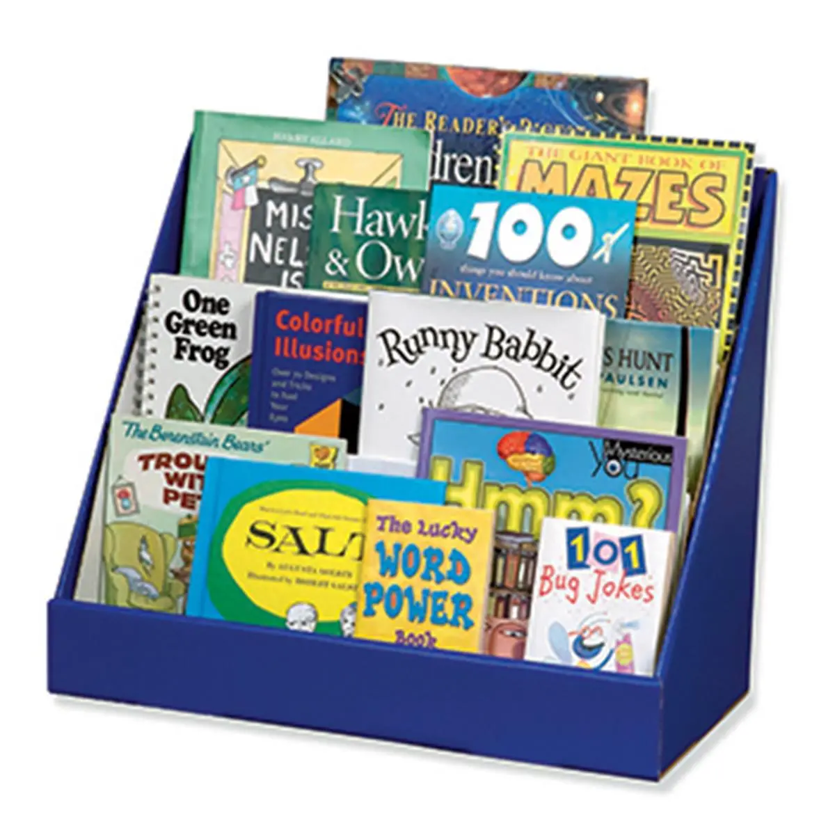 212 MAIN 3-Tier Recyclable Stackable Bookshelf, Pacon Corporation PAC001329 Classroom Keepers School Commercial Furniture with Glossy Finish