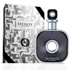 Infinity Eau de Parfum Spray 105ml (3.6 oz) by Armaf | Sparkling Citrus, Spiced Apple & Woods