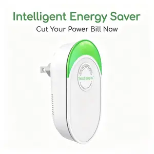 2026 Updated US Plug Power Saver Plug-In Power Box, 90-250V Input Commercial Grade Electricity Saving Box, Energy Saver for Home Office Small Business Retail Garage
