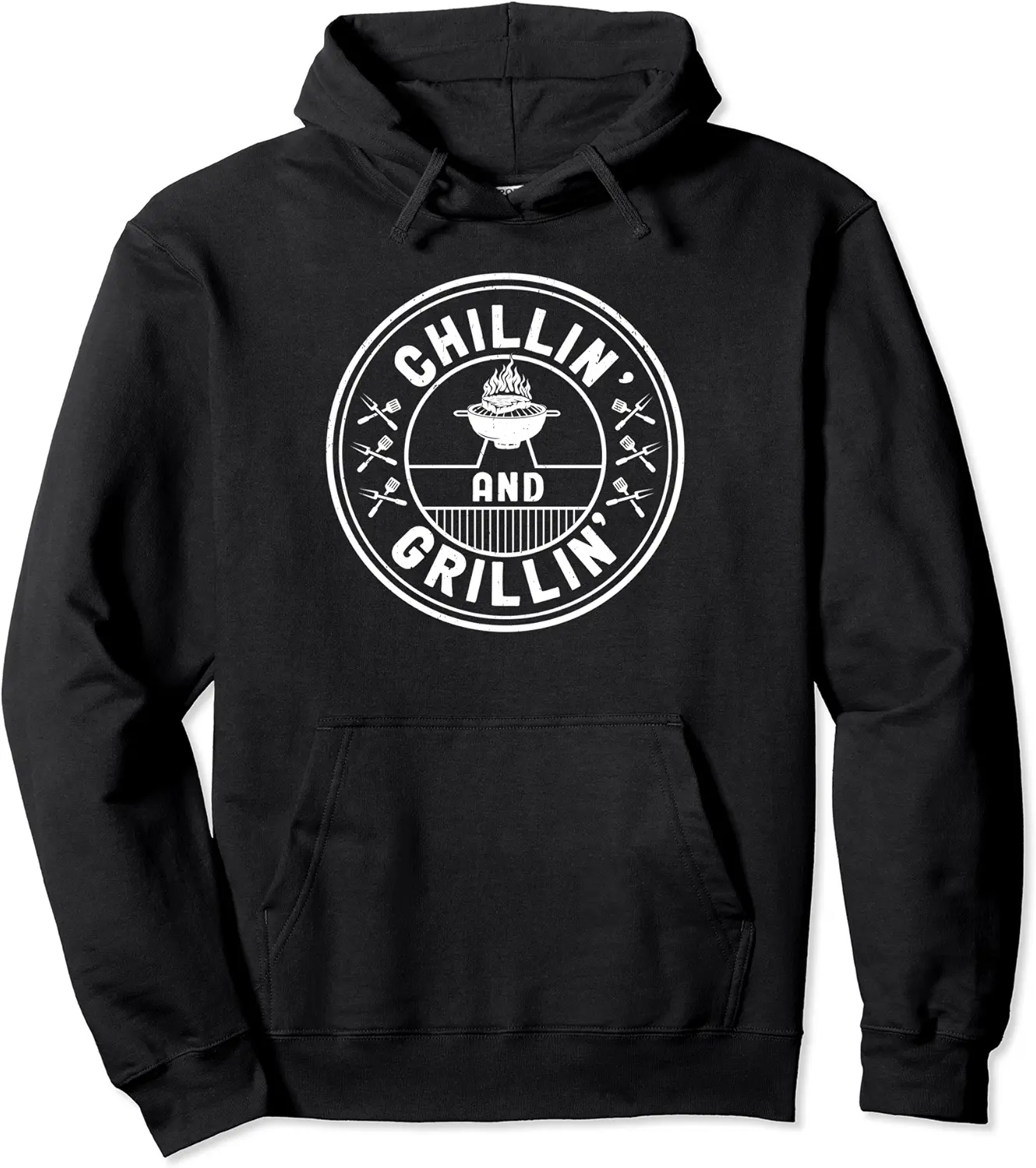 BBQ Chillin & Grillin Apparel BBQ Apparels Men, Women Pullover Hoodie - Viqarfaroo Shop 88B0D7TWBQRF