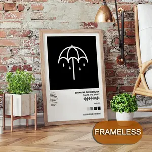Brings Me The H-Horizons Poster Music Album Modern Art 2D Poster, Suitable For Bedroom Living Room Decor. Vibrant Colors, Clear Images Ideal For Home Office Decor.